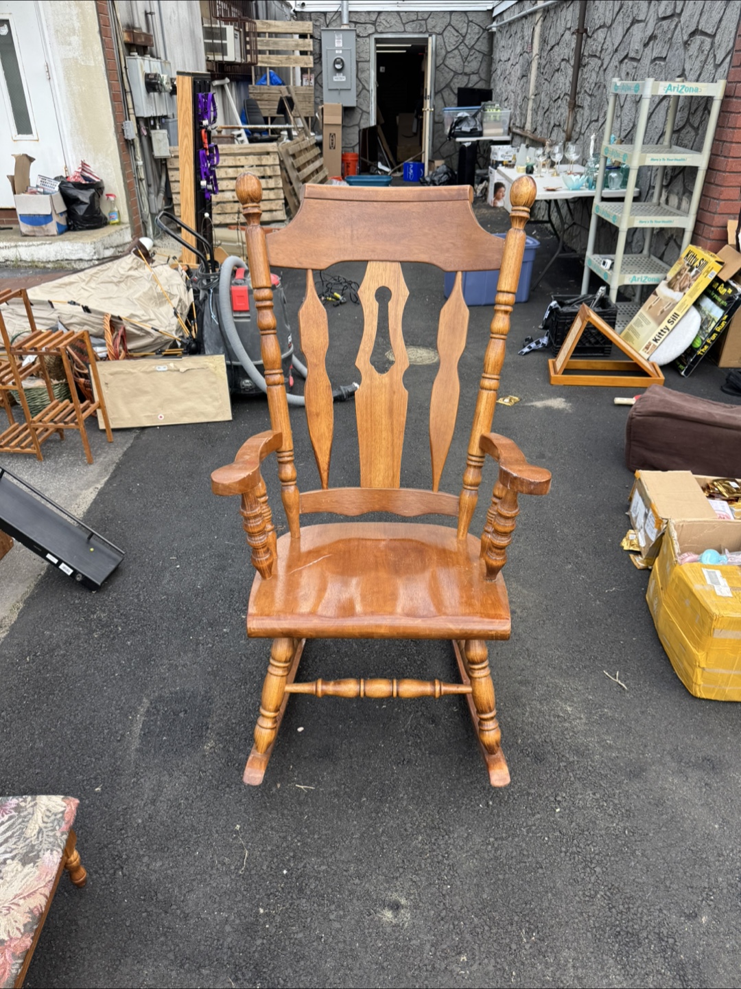 Wooden Rocking Chair