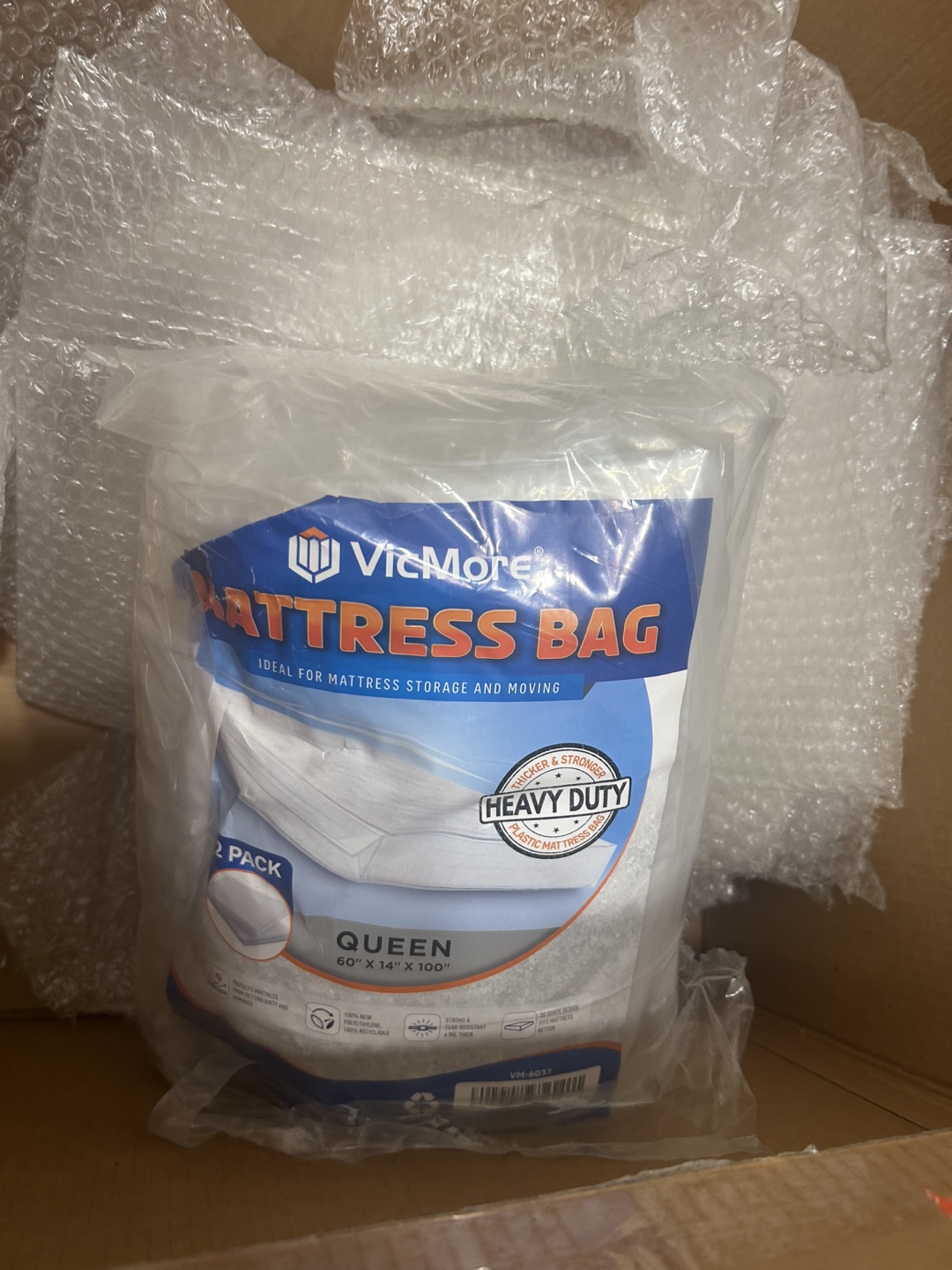 Free moving box, bubble wrap and mattress bags - photo 2