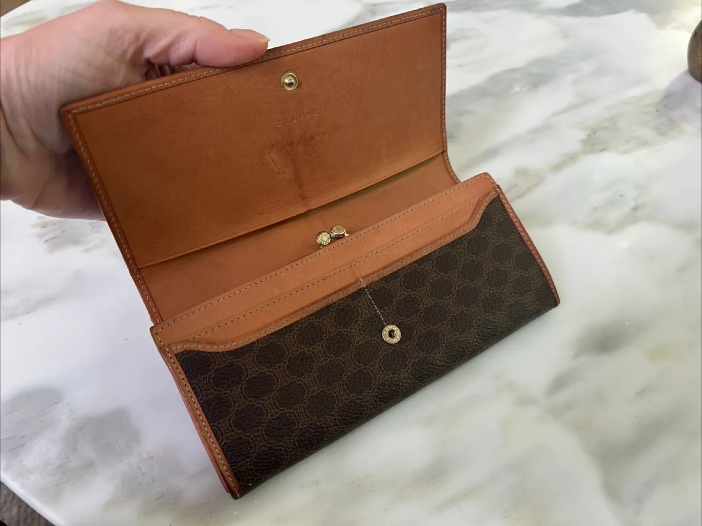 Vintage Celine Wallet - Authentic image indicator(9)