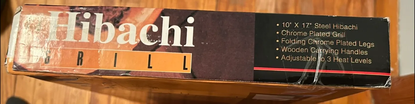 Hibachi Grill, New in Box image indicator(4)