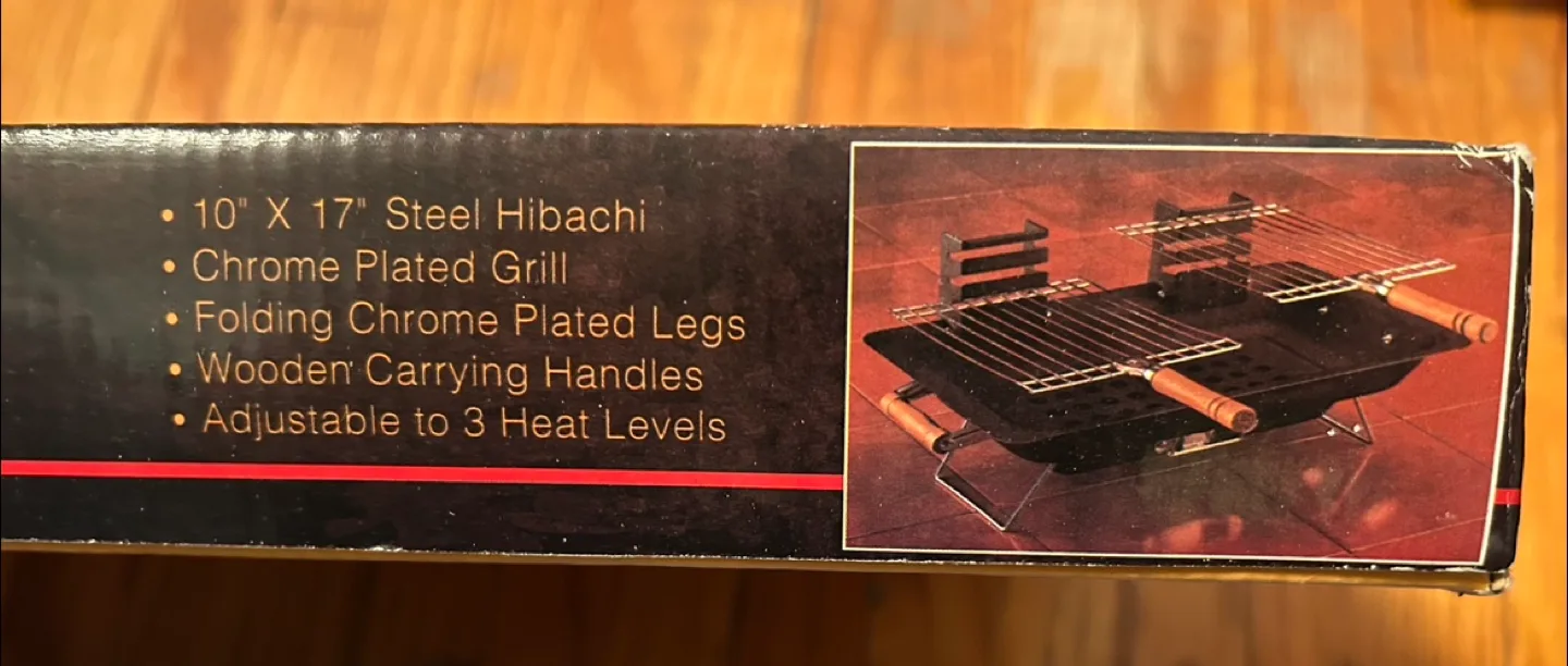 Hibachi Grill, New in Box image indicator(3)