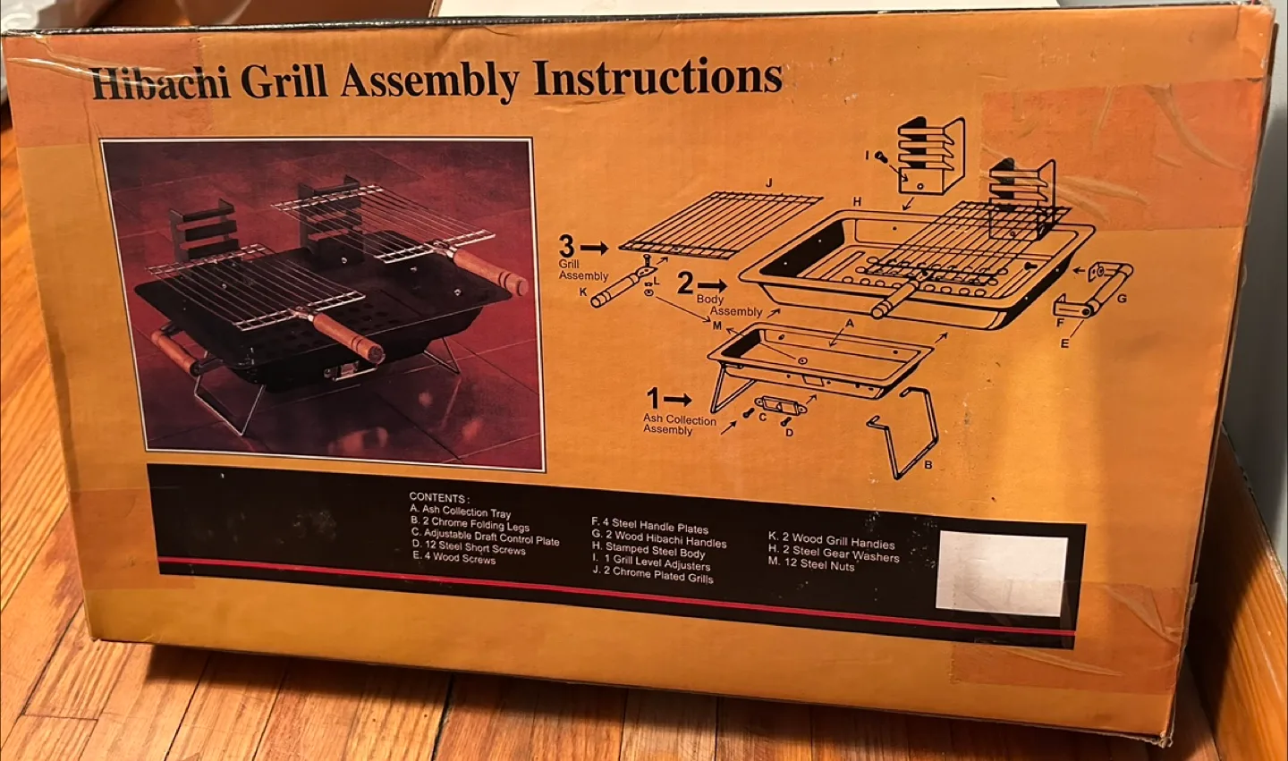 Hibachi Grill, New in Box image indicator(2)