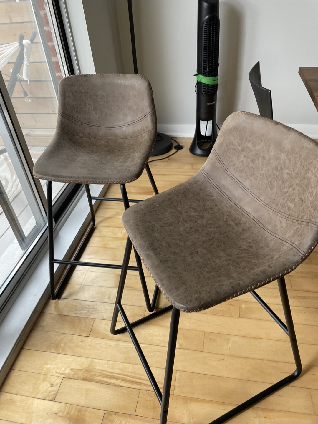Two Comfy Barstools