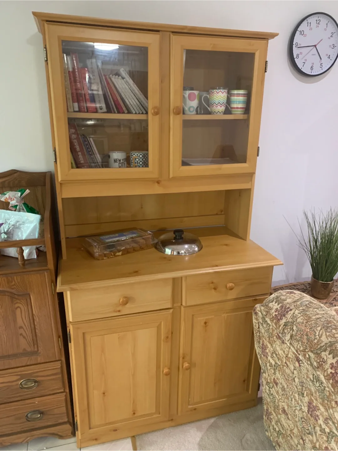 Wooden Kitchen Hutch thumbnail