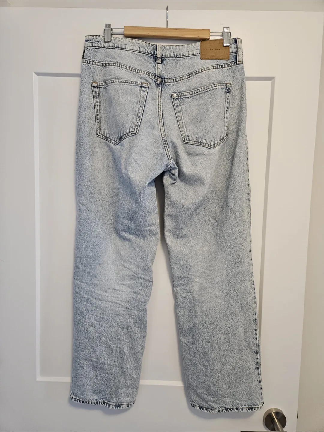 Light Wash Denim Jeans image indicator(5)