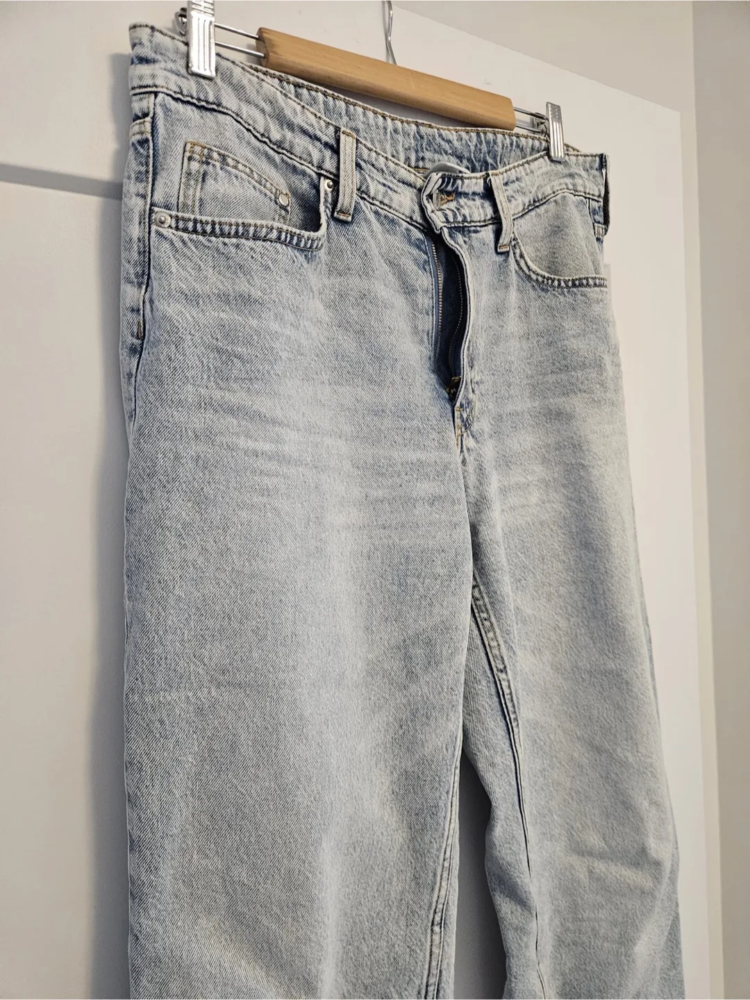 Light Wash Denim Jeans image indicator(6)