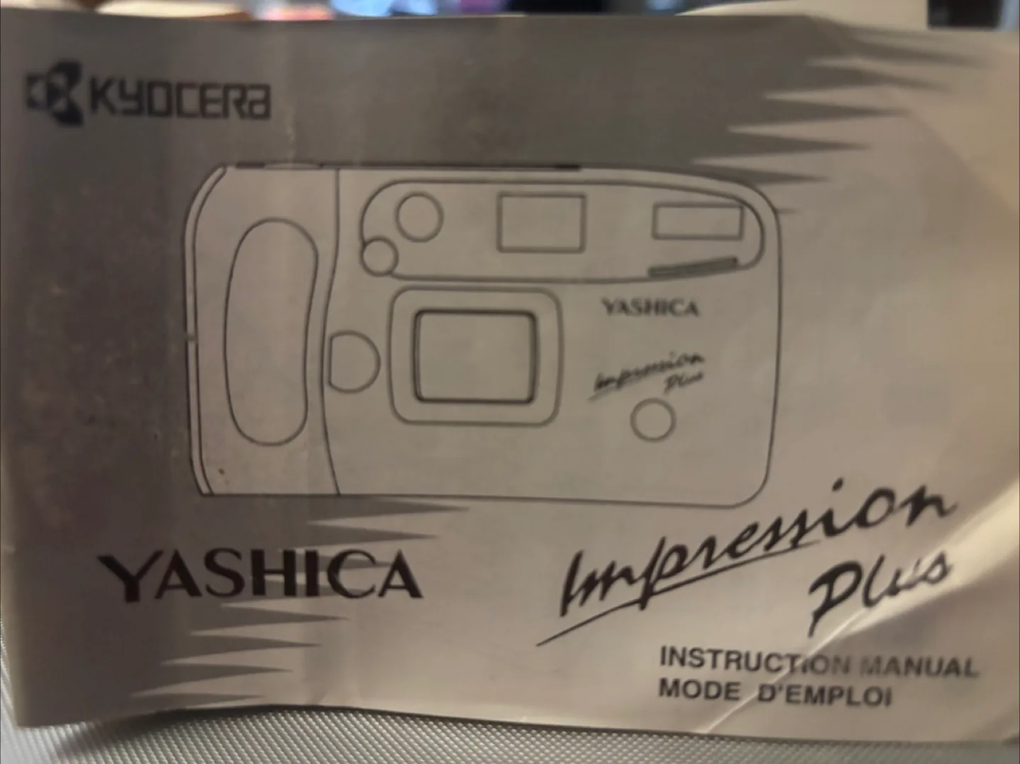 Vintage Yashica Impression Plus 35mm Film Camera image indicator(2)