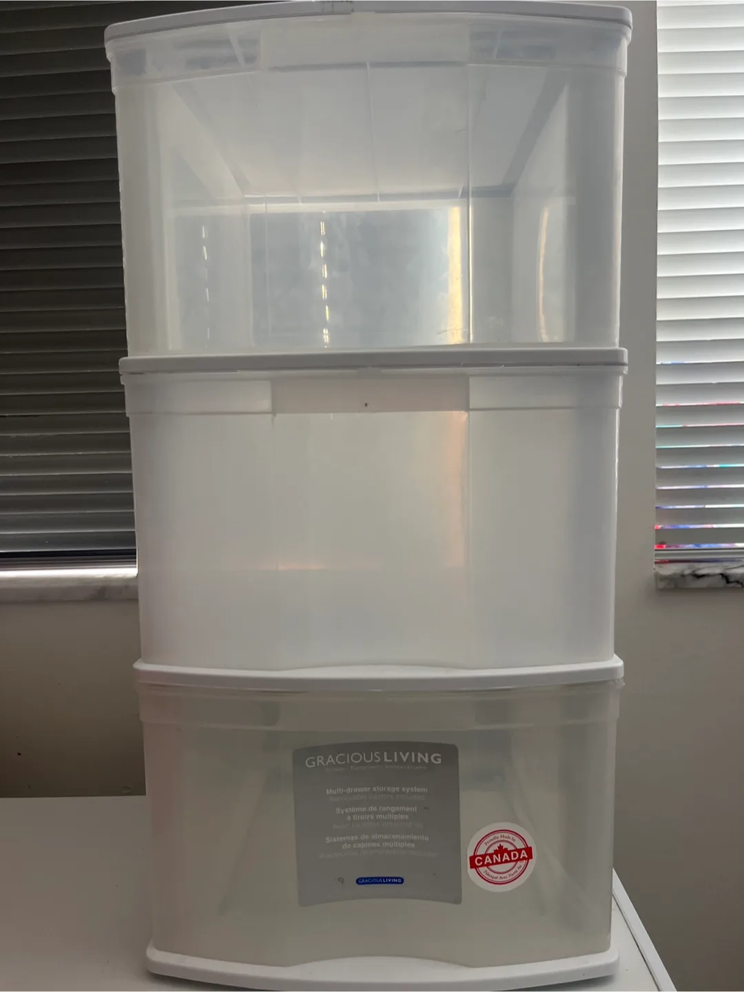 Gracious Living 3-Drawer Storage System thumbnail