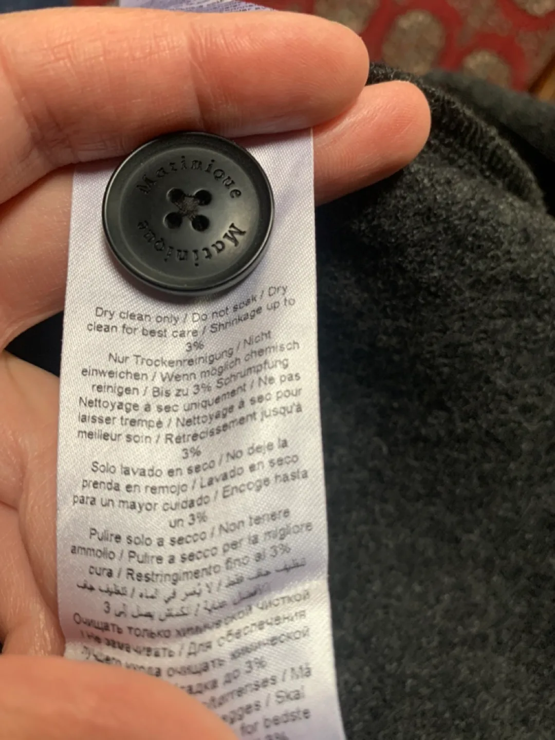 Wool blend overshirt/shacket Matinique image indicator(6)