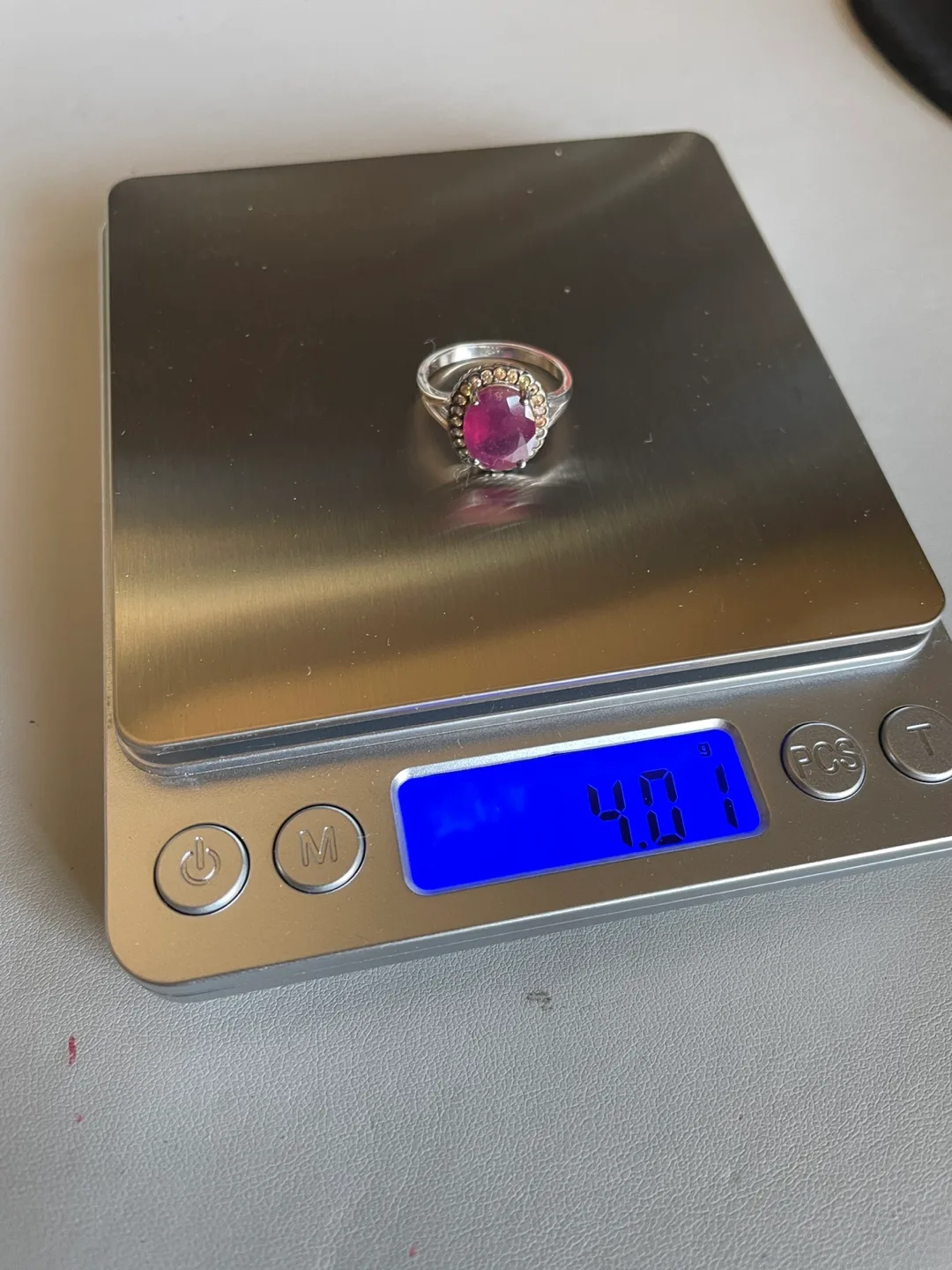 Ruby and Yellow Sapphire Ring and Earrings Jewelry image indicator(7)