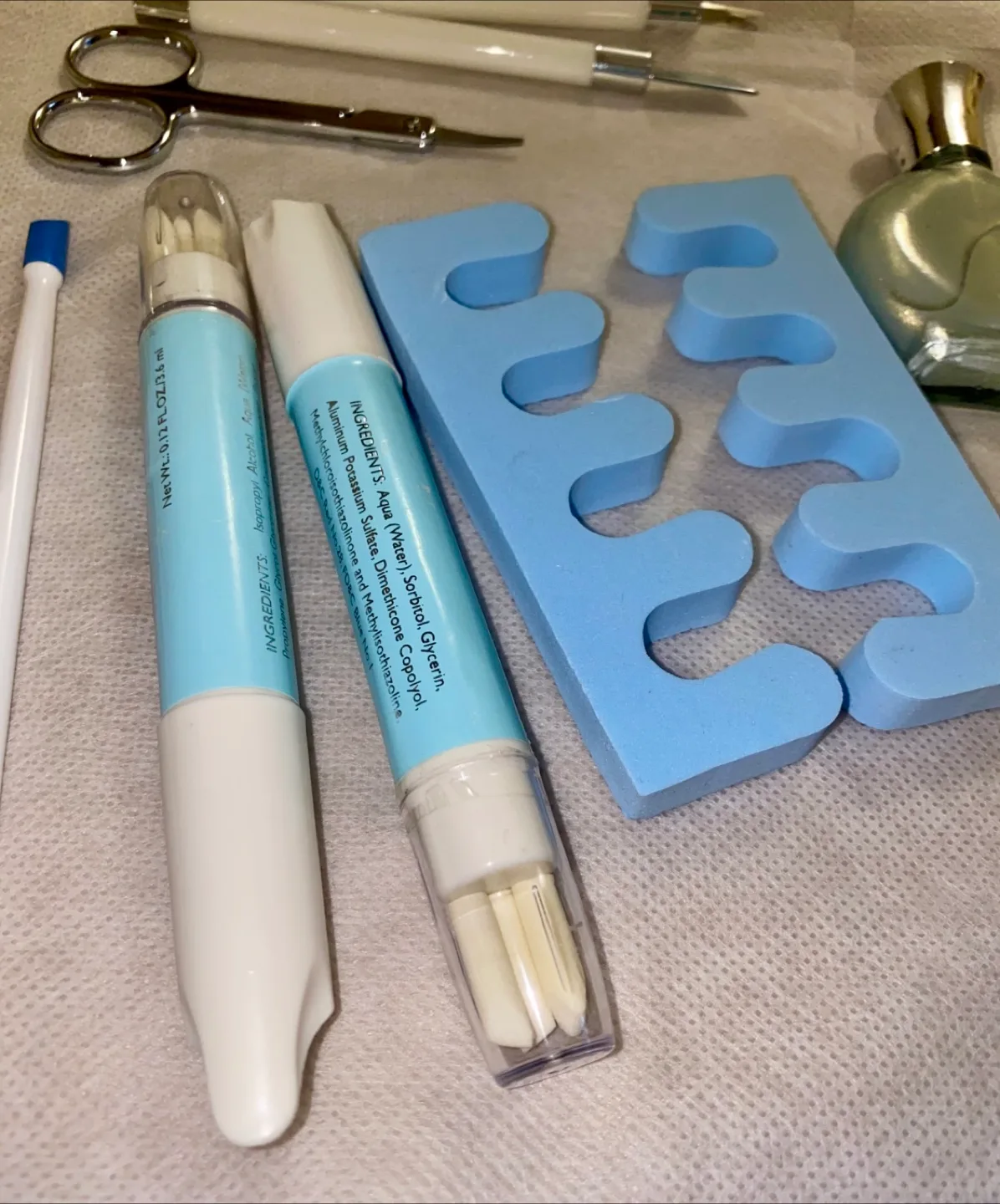 Manicure /pedicure unused kit image indicator(2)