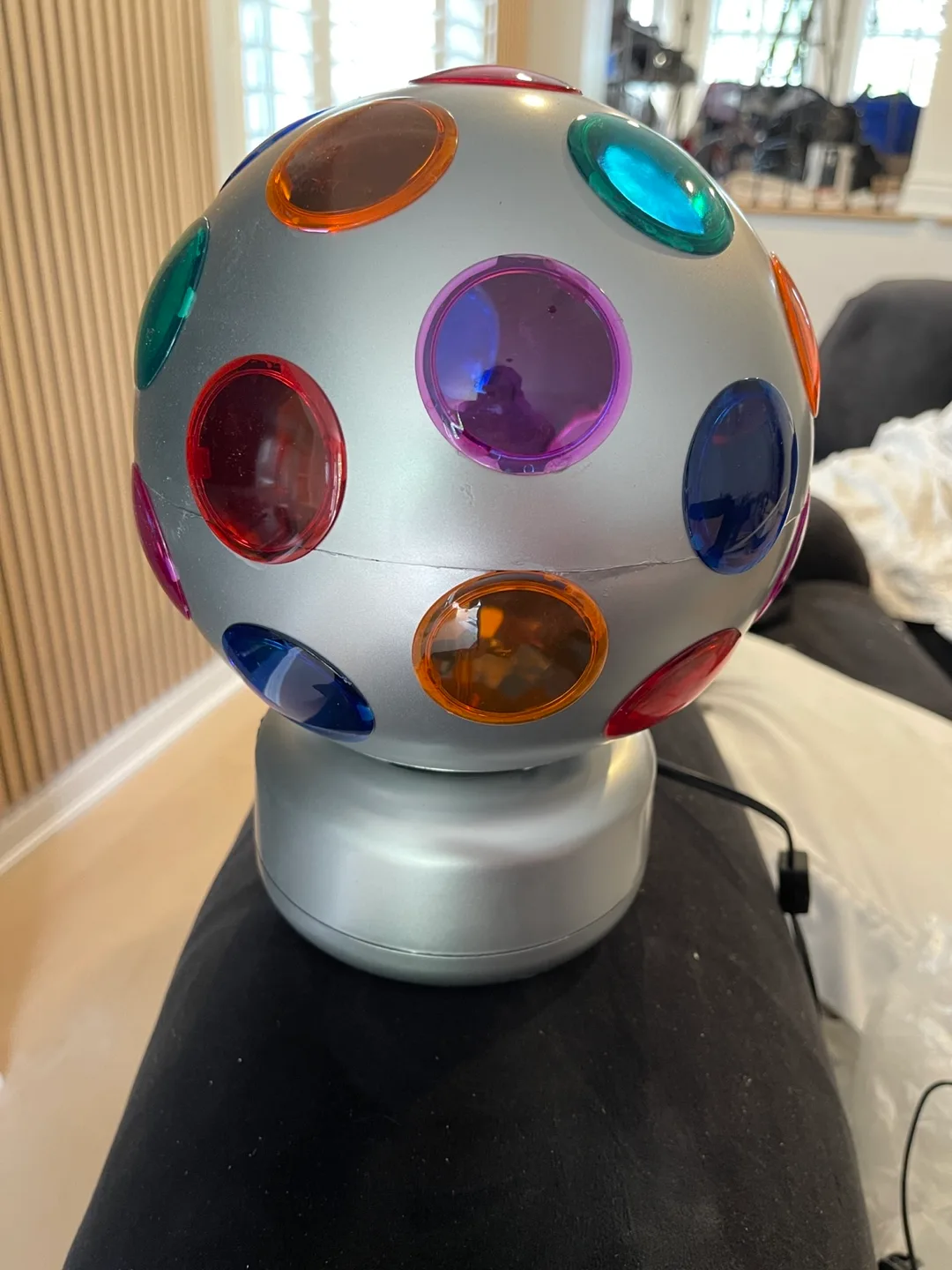 8” Colourful Disco Ball thumbnail