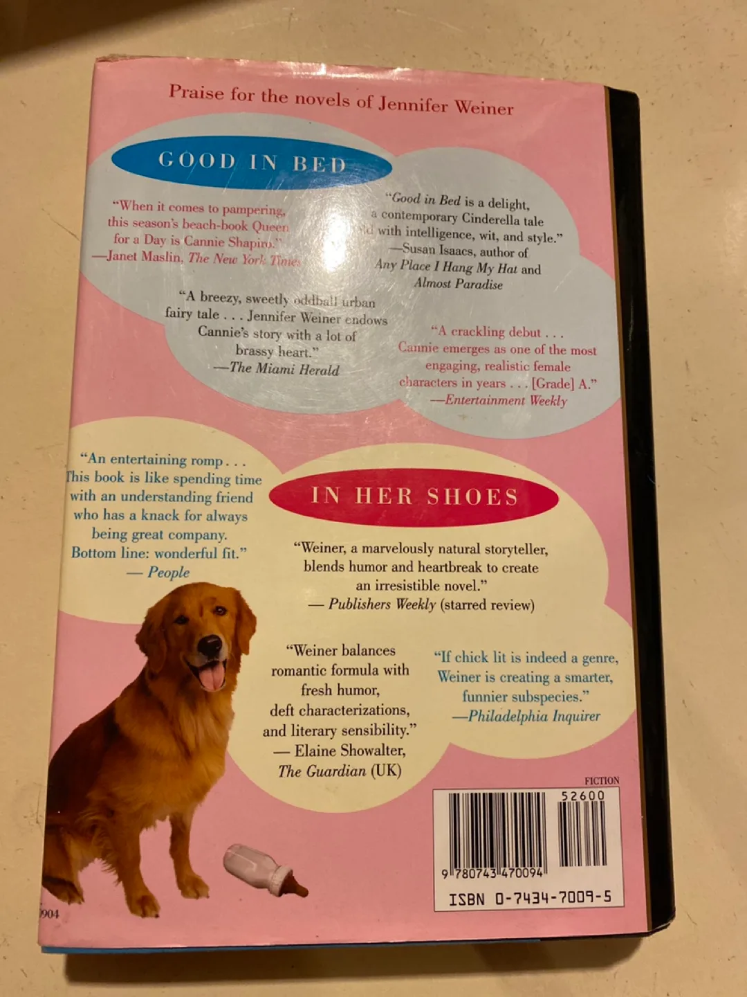 Jennifer Weiner Novels image indicator(2)