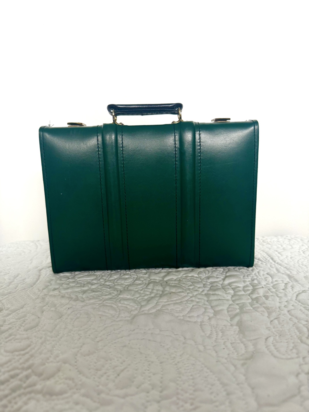 Vintage Backgammon Set in Faux Leather Case – Complete - photo 4