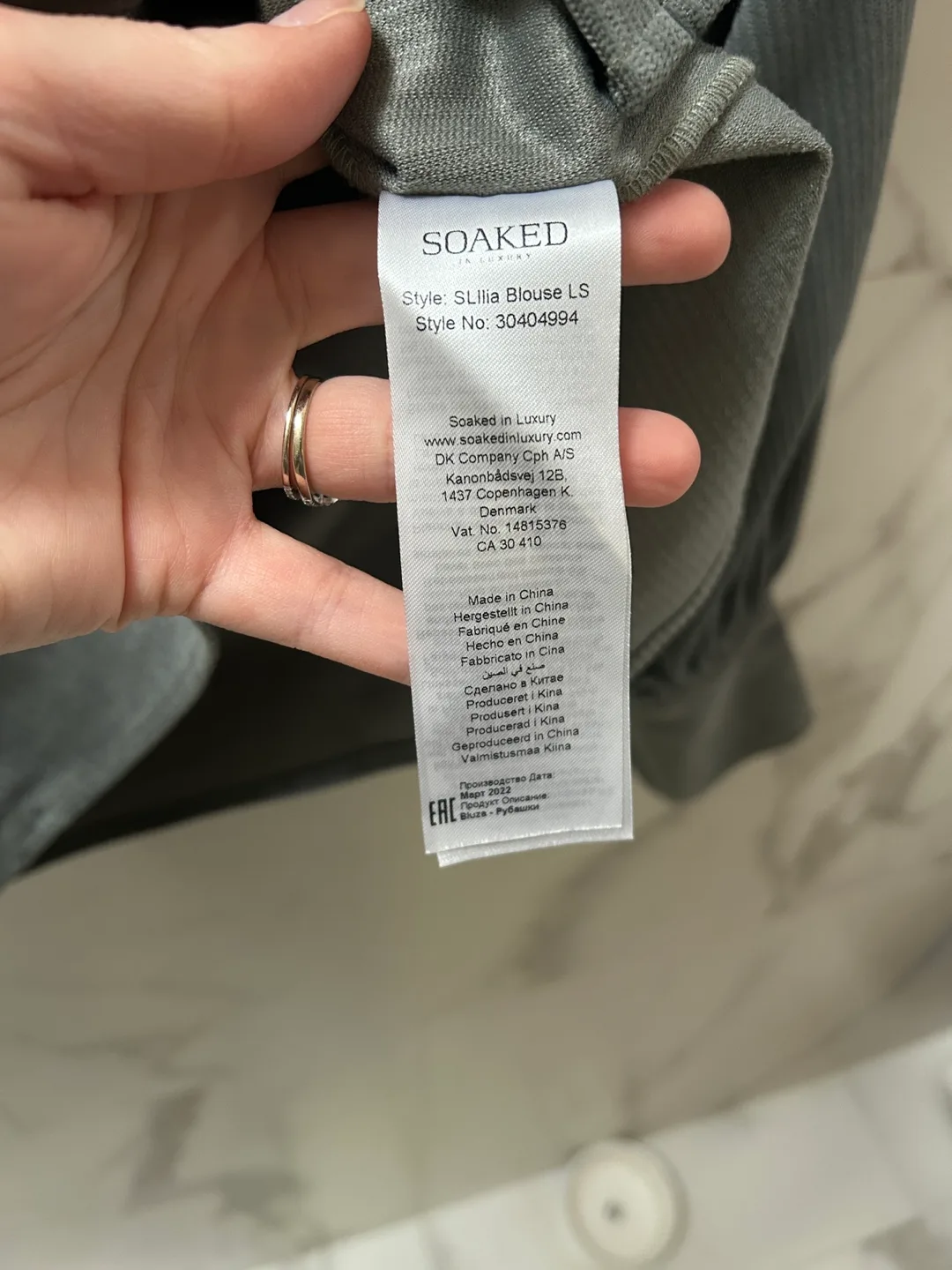 “Soaked in Luxury” Corduroy Blouse (S) image indicator(5)