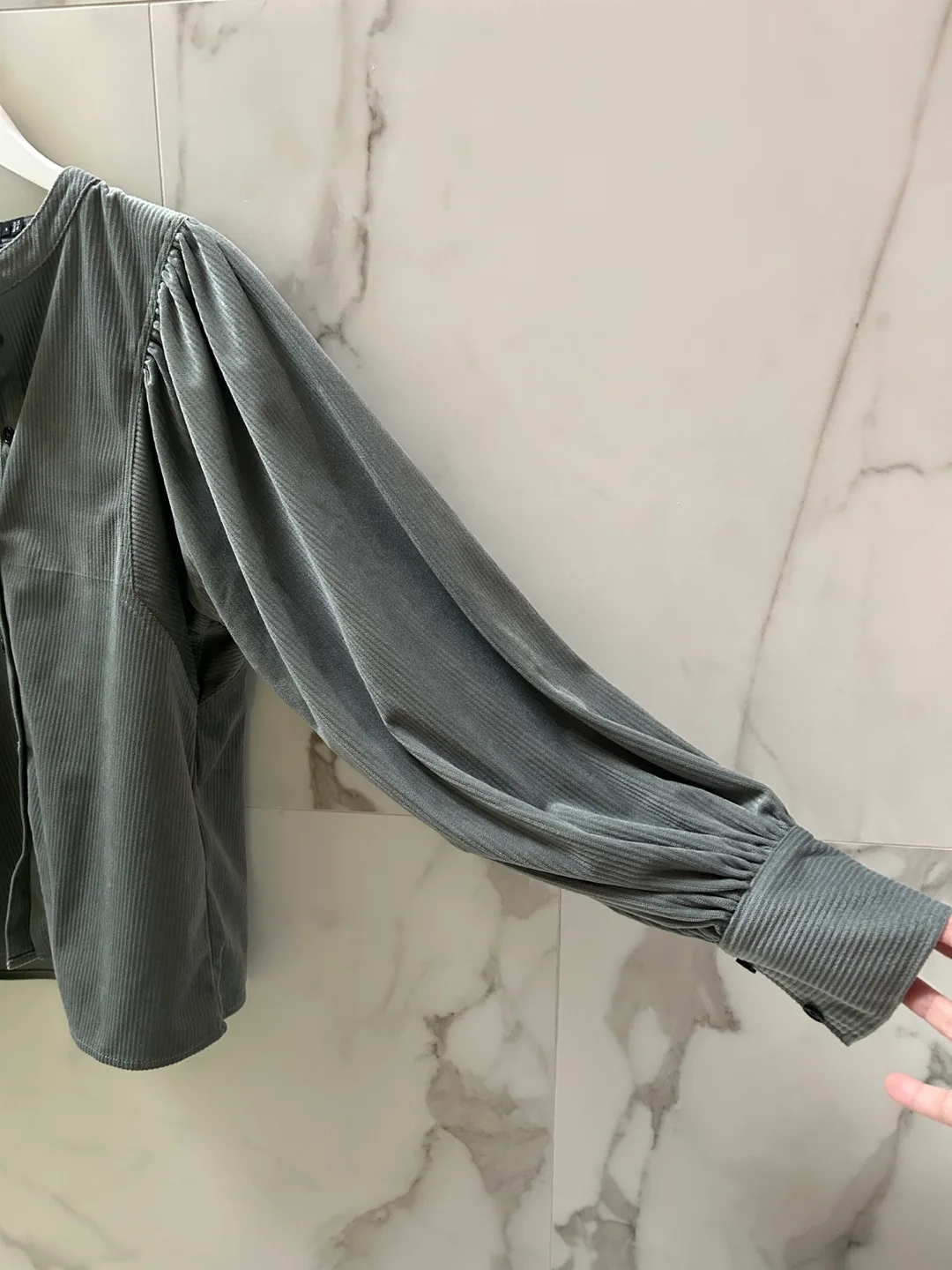 “Soaked in Luxury” Corduroy Blouse (S) image indicator(3)