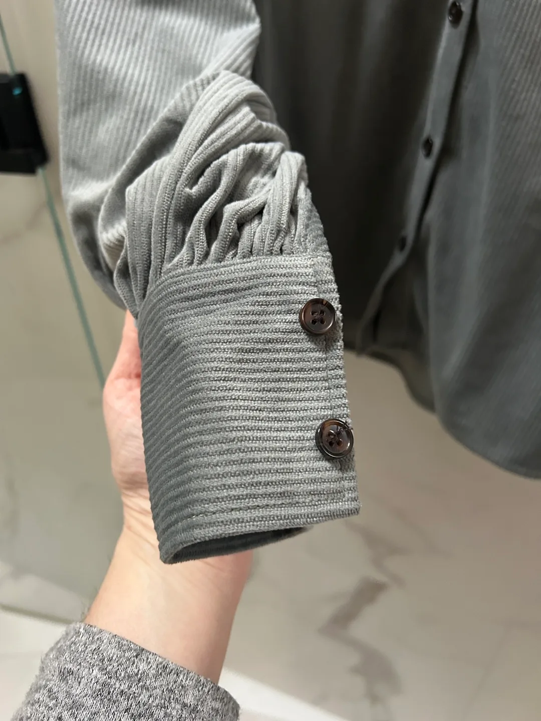 “Soaked in Luxury” Corduroy Blouse (S) image indicator(4)