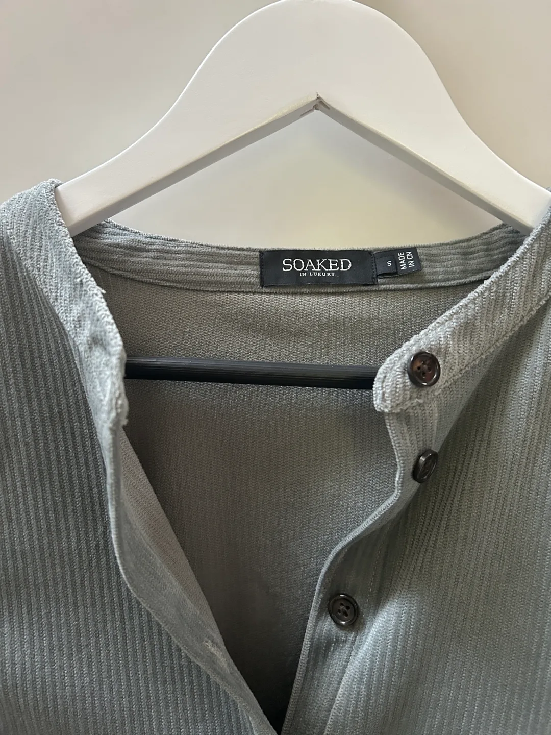 “Soaked in Luxury” Corduroy Blouse (S) image indicator(2)