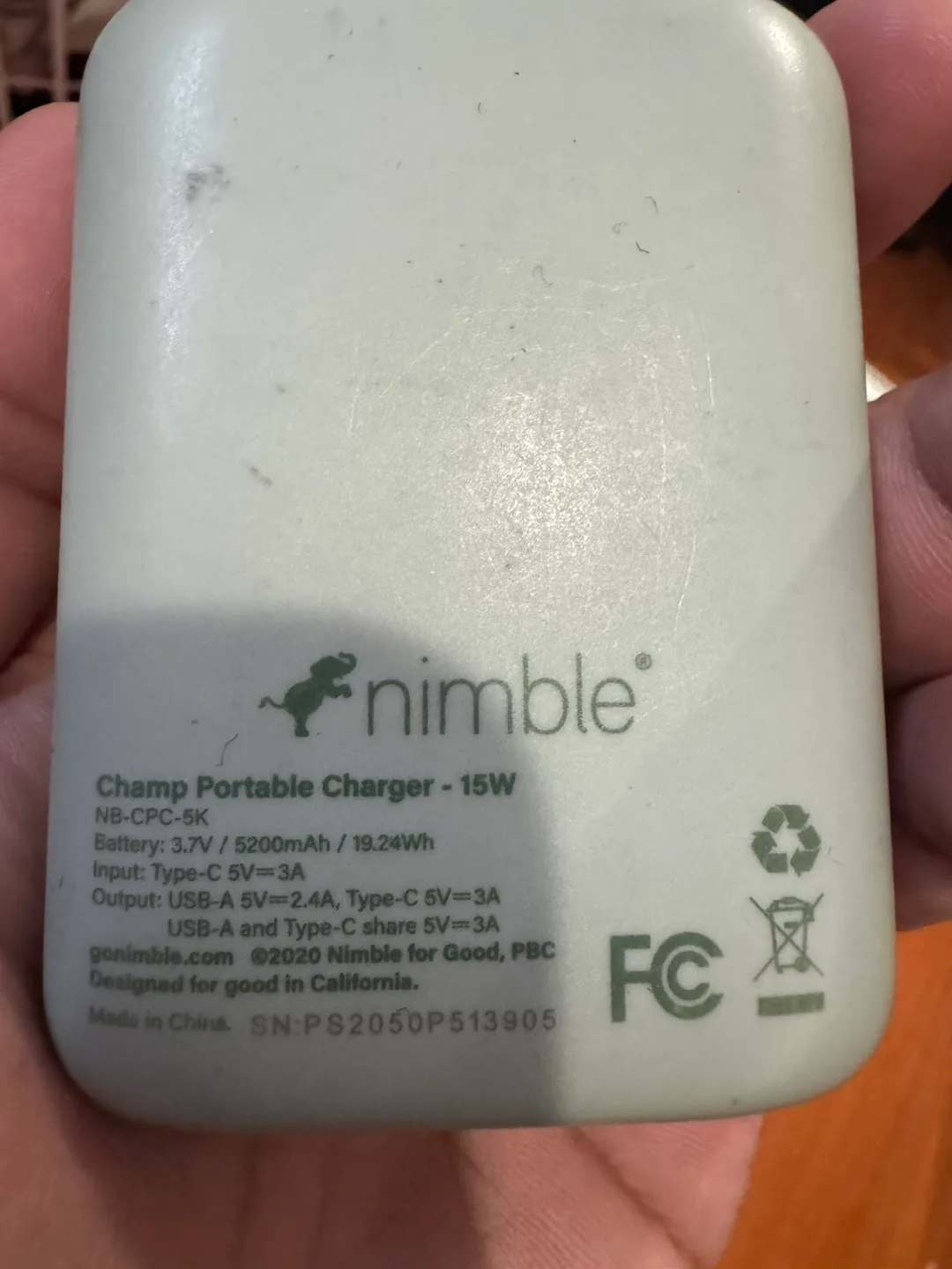 Nimble Champ Portable Charger thumbnail
