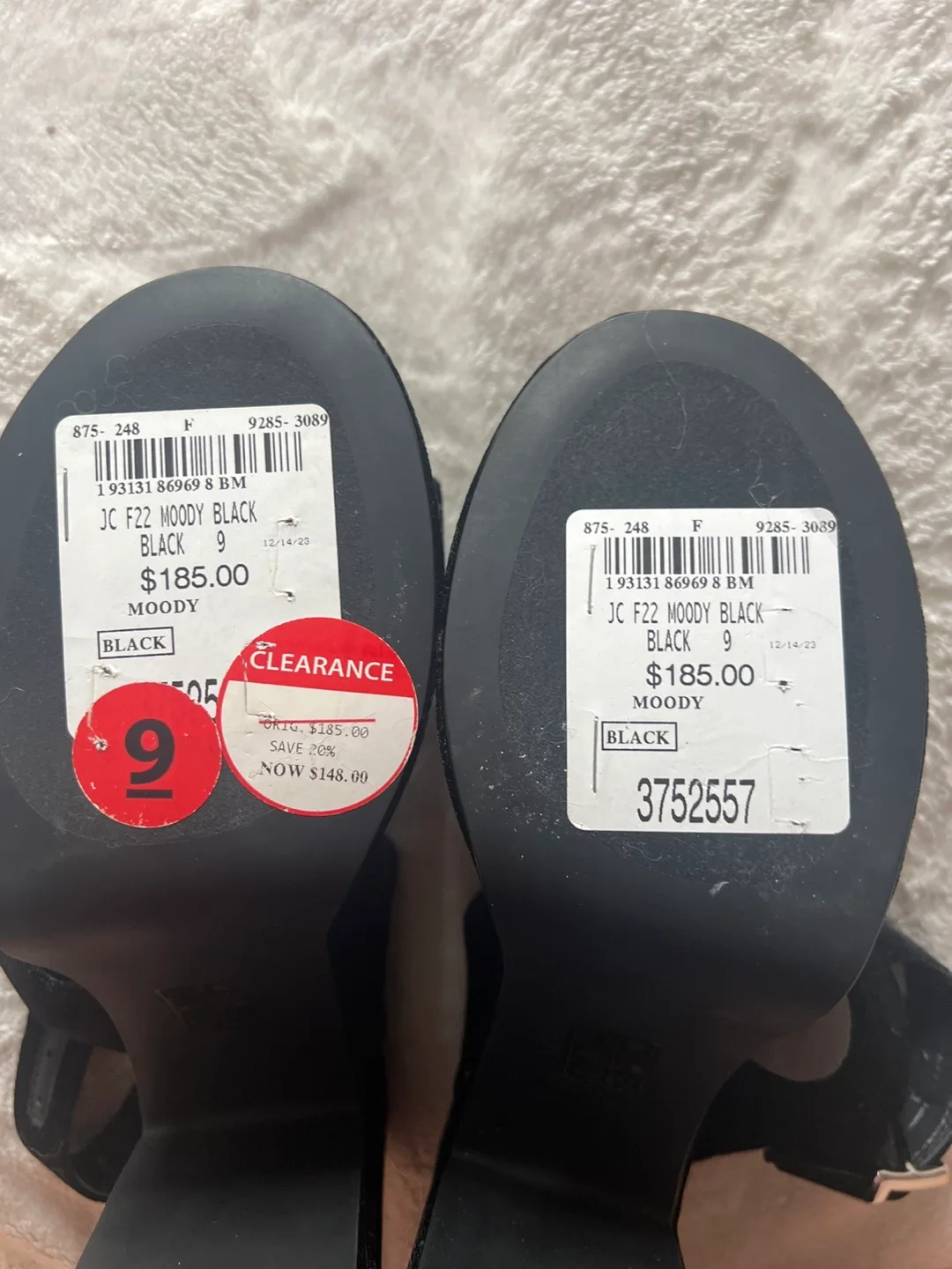 Moody Black Platform Heels - Size 9 image indicator(3)