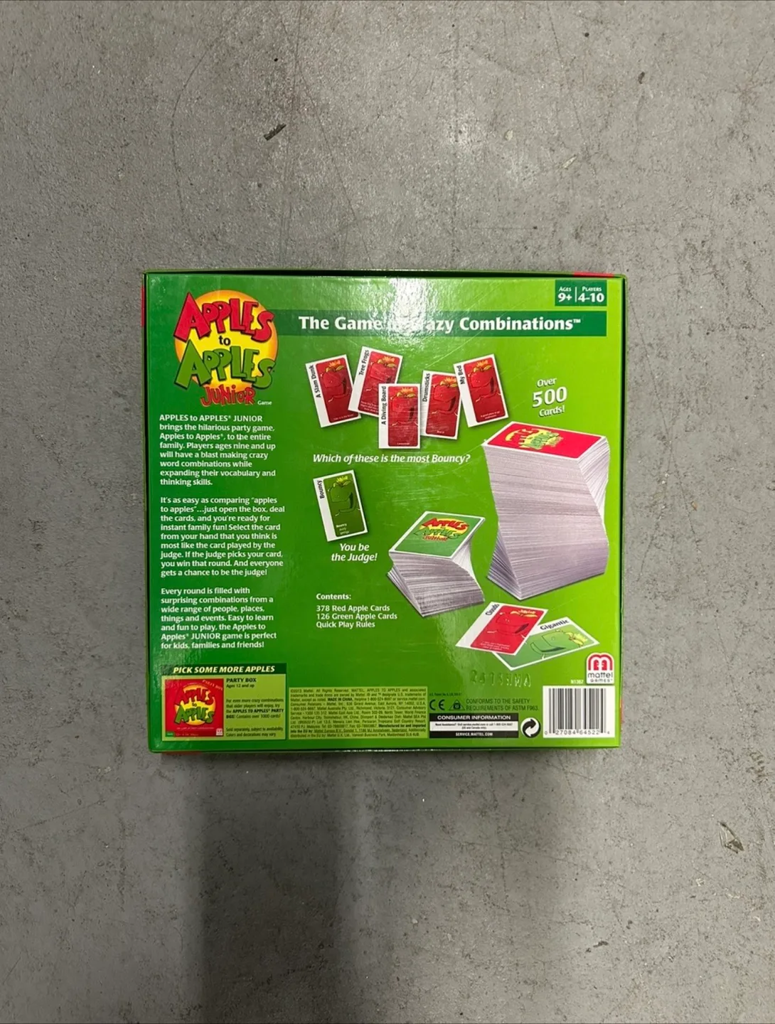 Apples to Apples Junior Board Game image indicator(2)