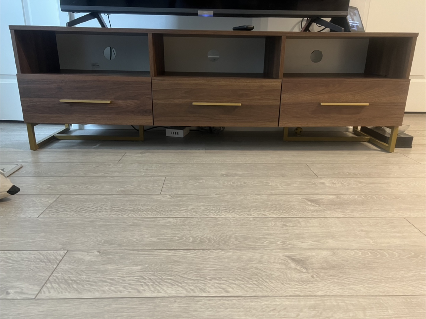 Structube Modern Media Console with Drawers