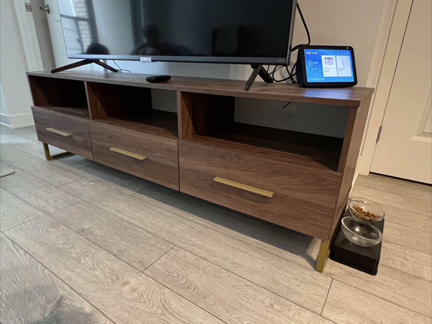 Structube Modern Media Console with Drawers - photo 2
