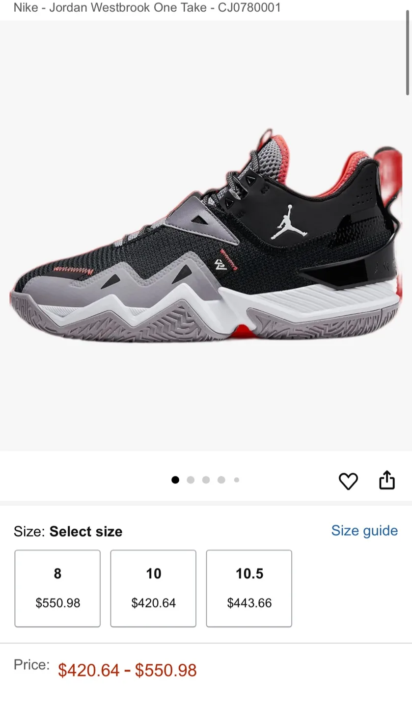 💥 NEW 💥 ✔️Jordan Westbrook One Take size 13 image indicator(8)