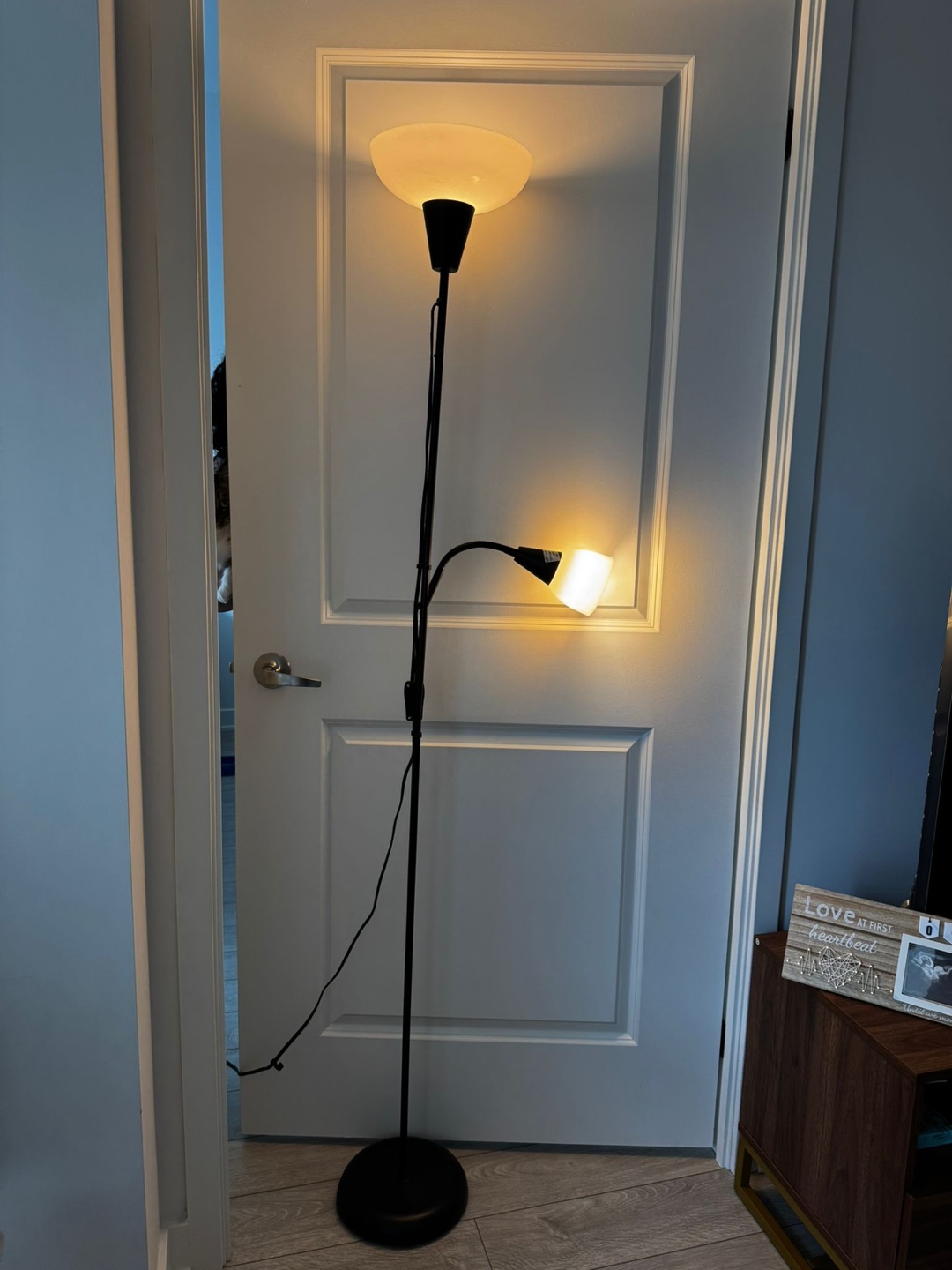 IKEA Floor lamp with two lights