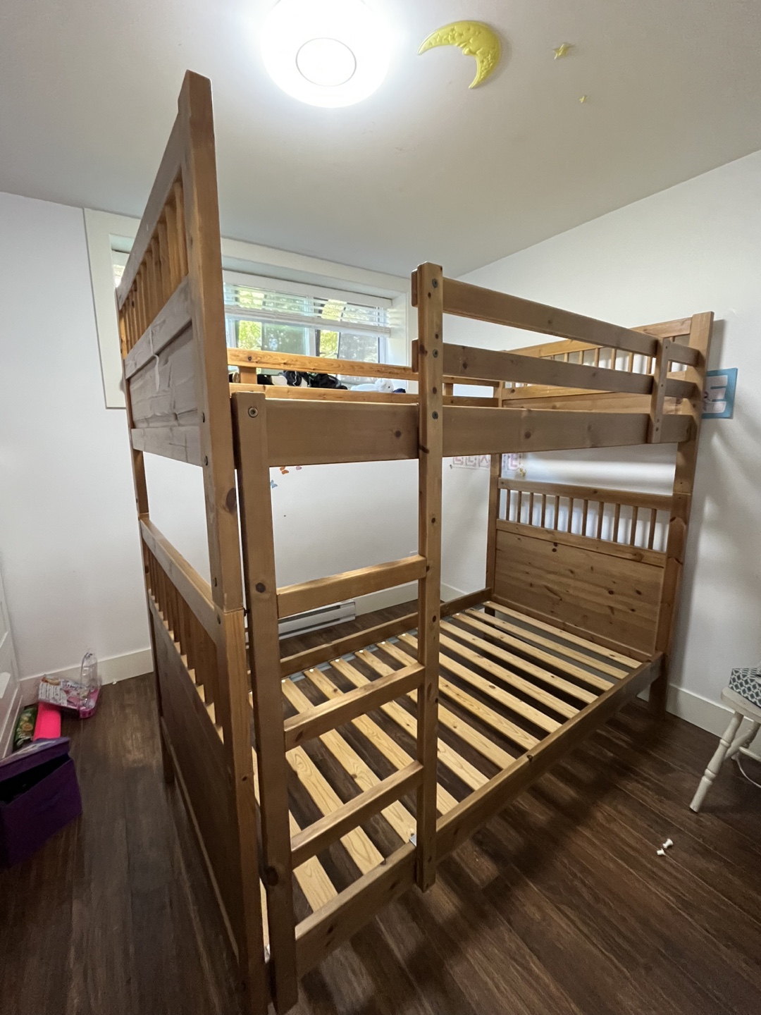 Wooden Bunk Bed Twin size - photo 3