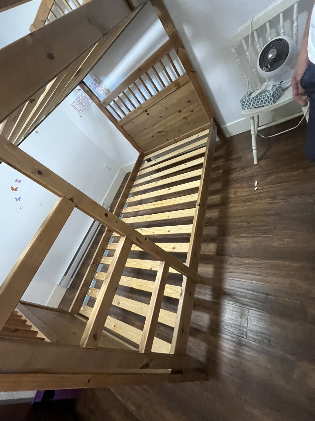 Wooden Bunk Bed Twin size - photo 2