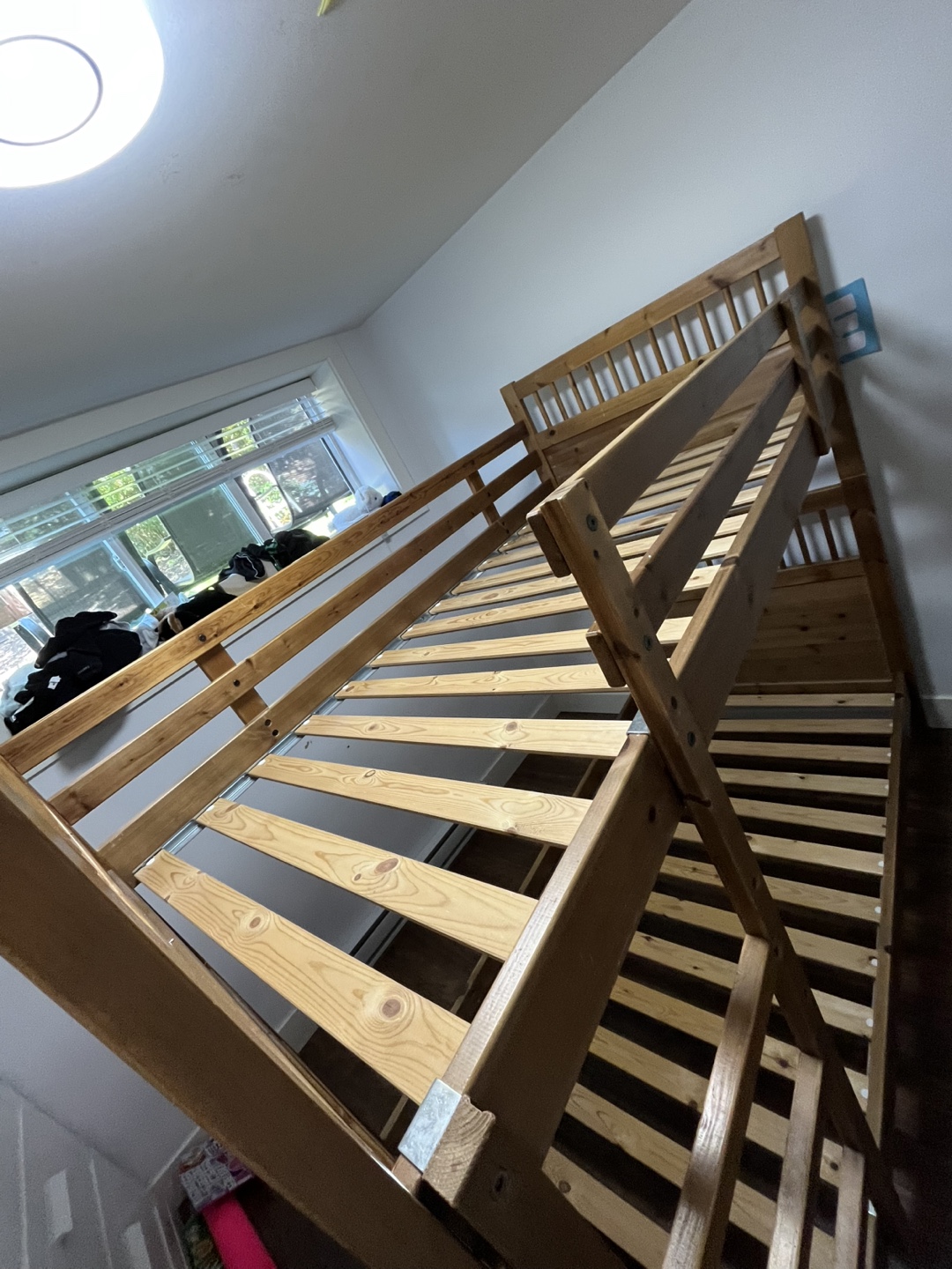 Wooden Bunk Bed Twin size