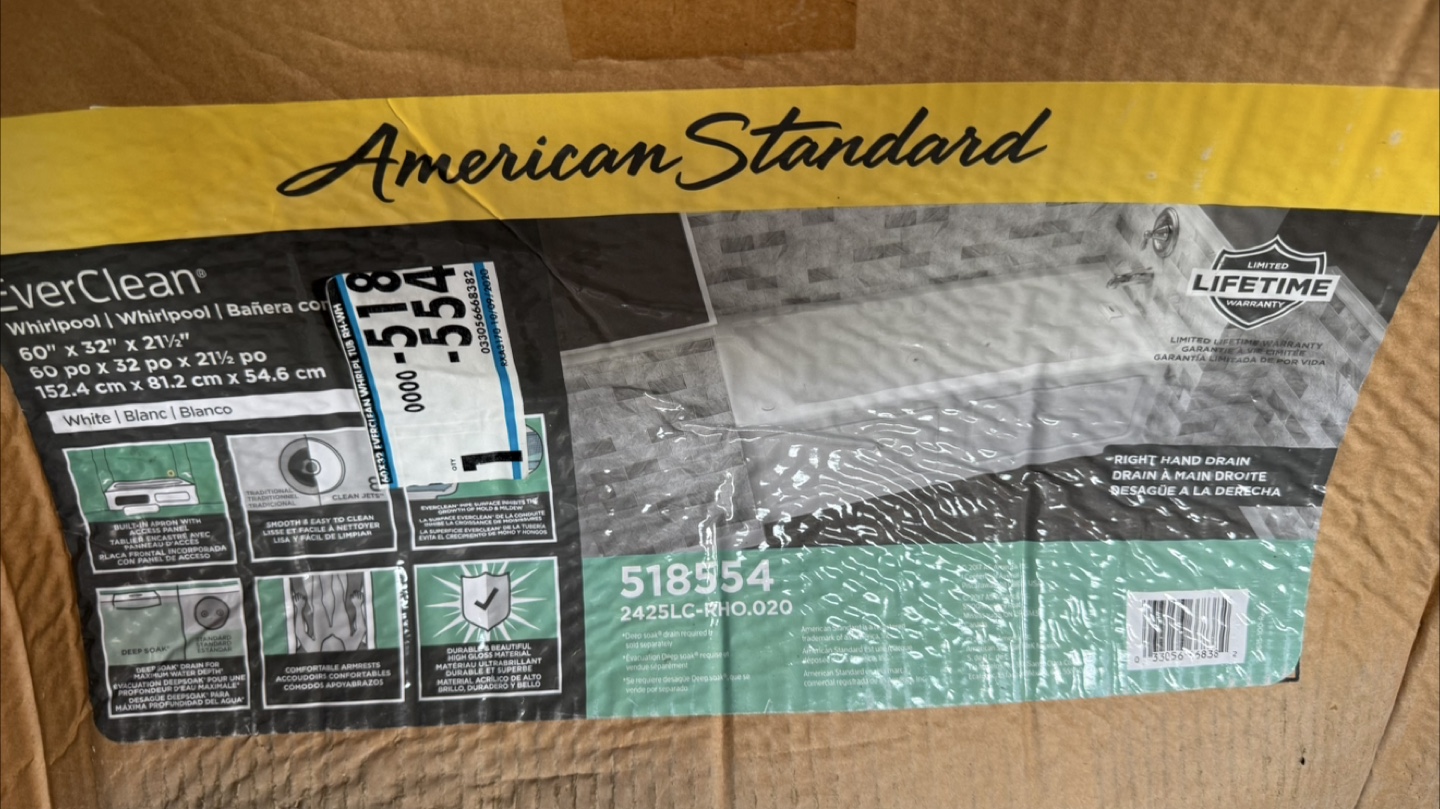 American Standard EverClean Whirlpool Tub - photo 5