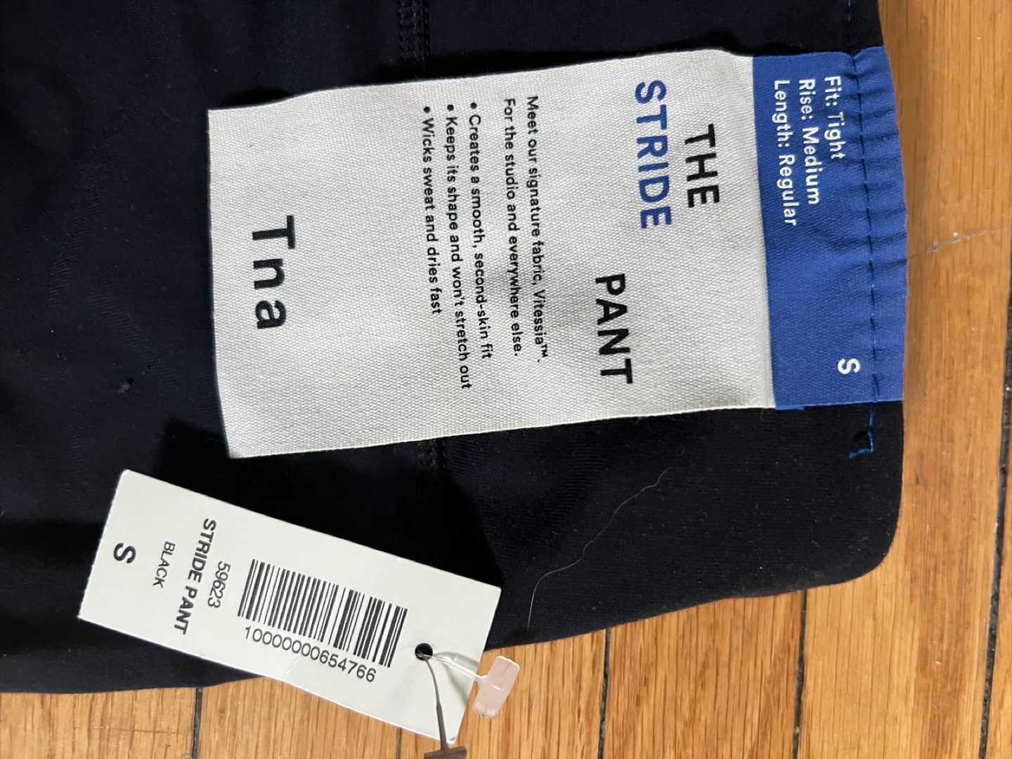 TNA Stride Pant - Black Size S thumbnail