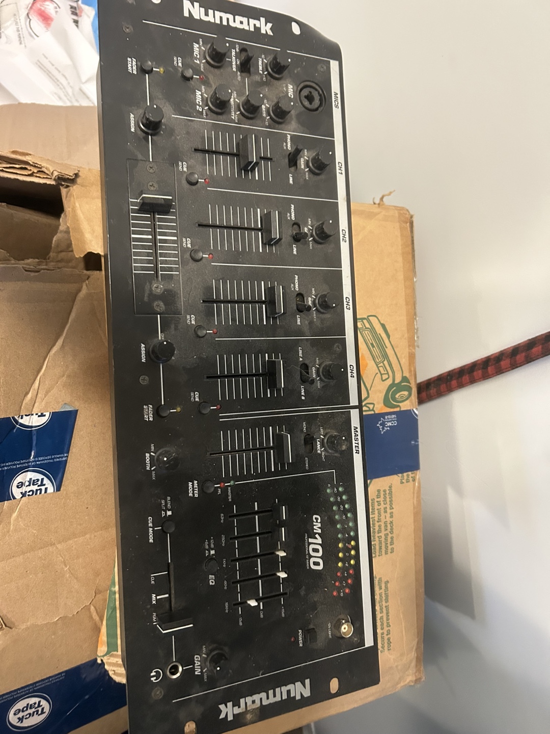 DJ Equipment Bundle - Denon DN-S5000 & Numark CM100 Mixer