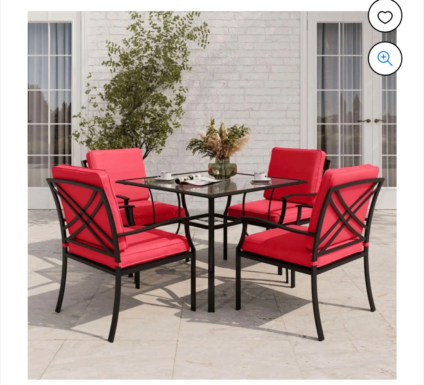 Outdoor dining set thumbnail