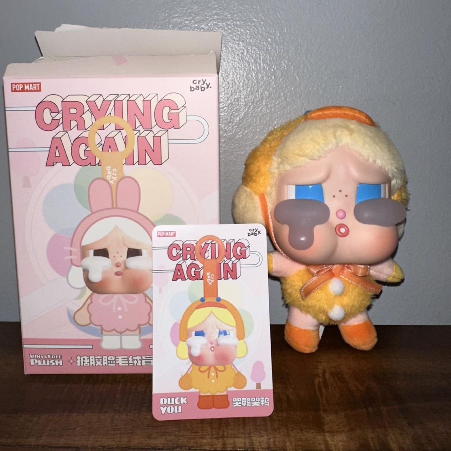 Pop Mart Crying Again Plush