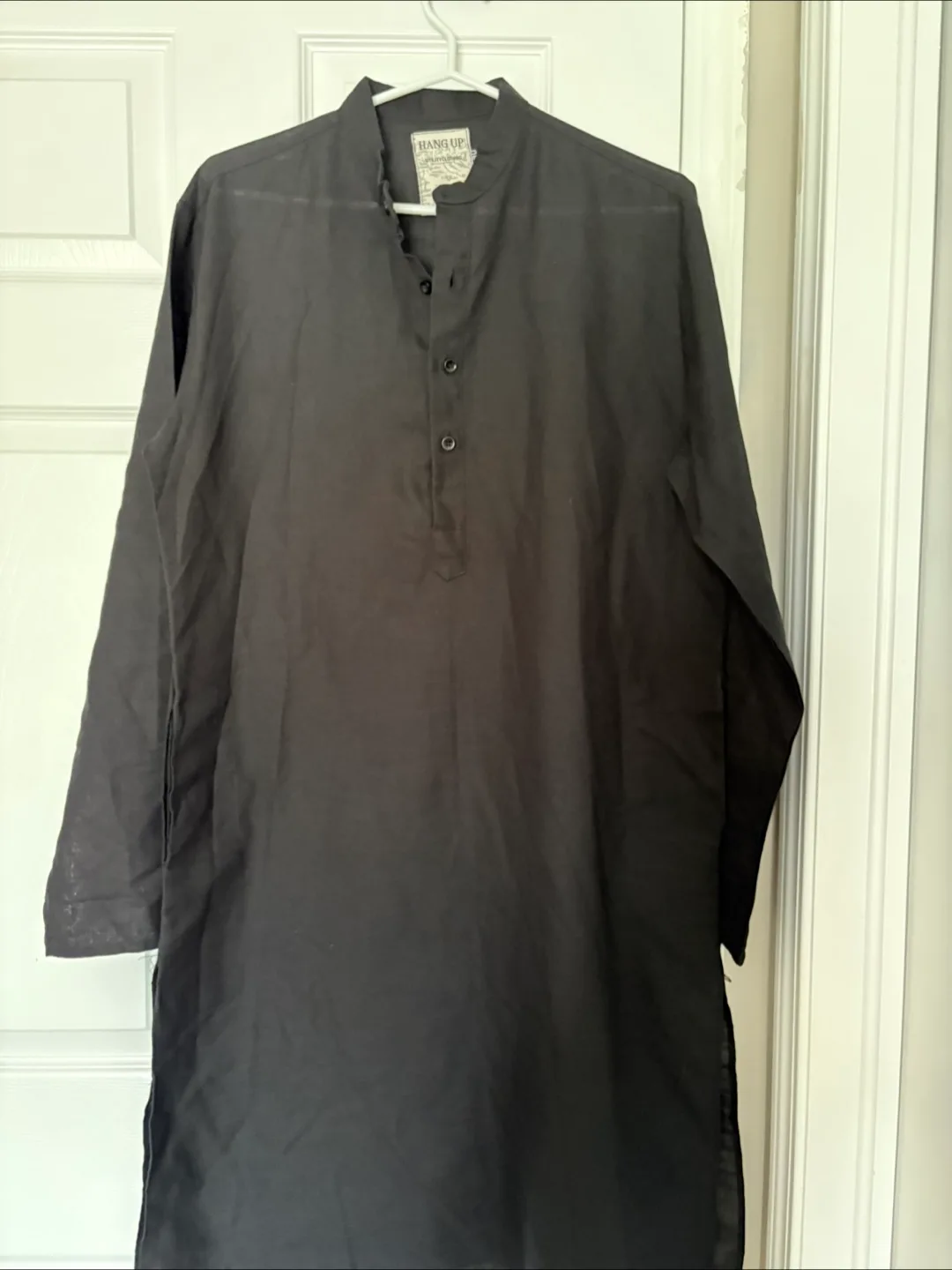 Black Long Sleeve kurta image indicator(2)