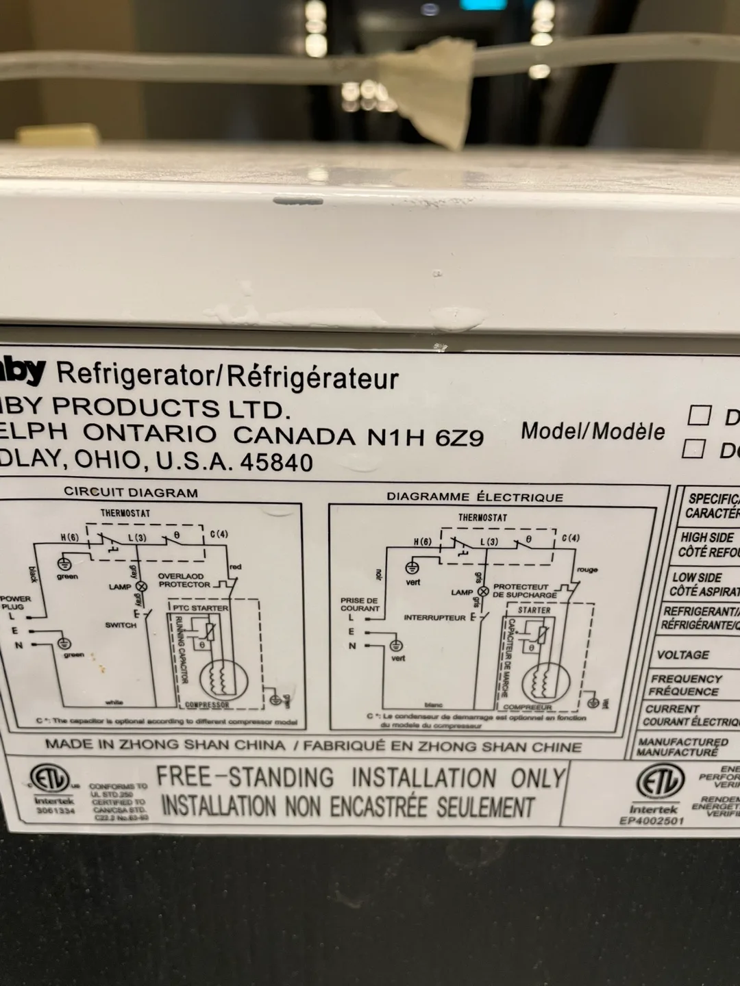 Compact refrigerator image indicator(4)