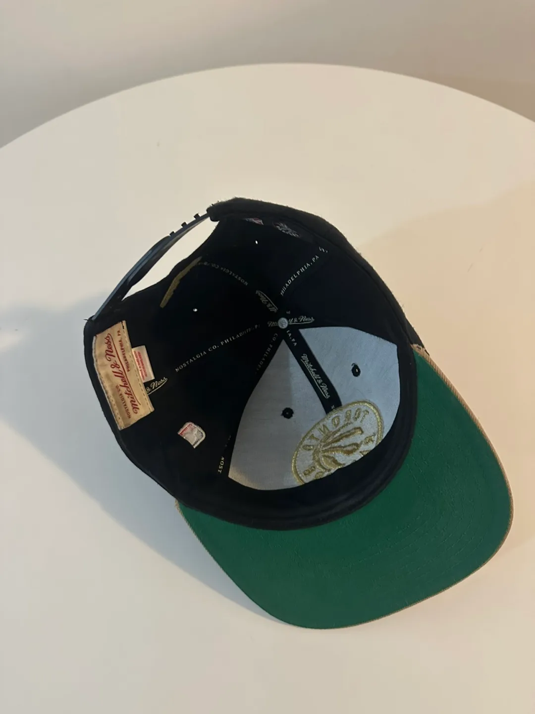 Gold Toronto  Raptors Hat image indicator(4)