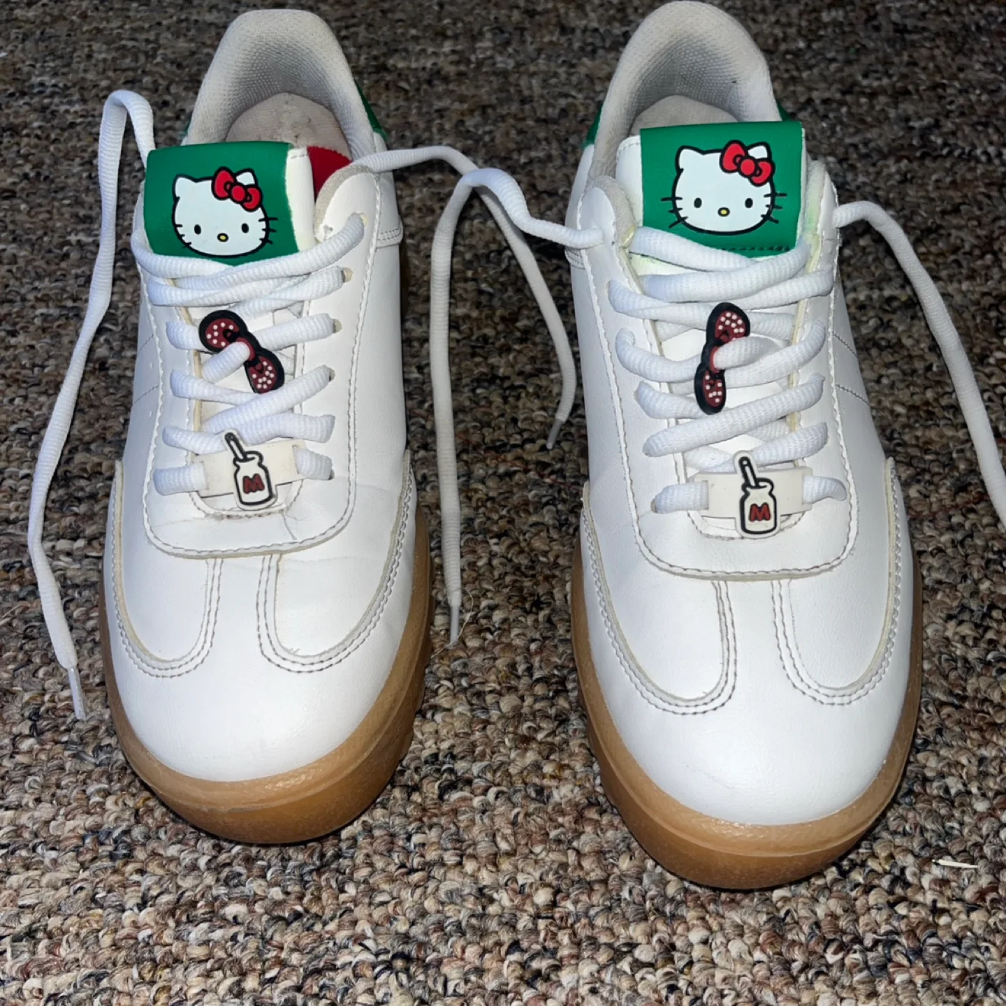 Hello Kitty White Sneakers 7.5 image indicator(3)