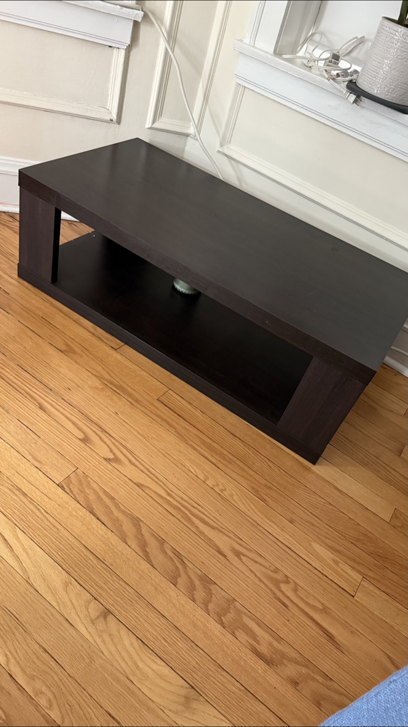 Dark Brown Coffee Table - photo 2