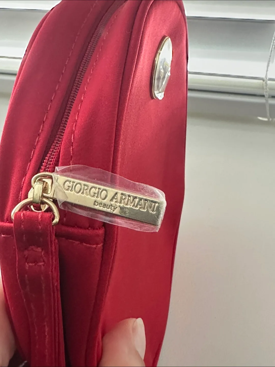 Giorgio Armani Red Cosmetic Bag image indicator(2)