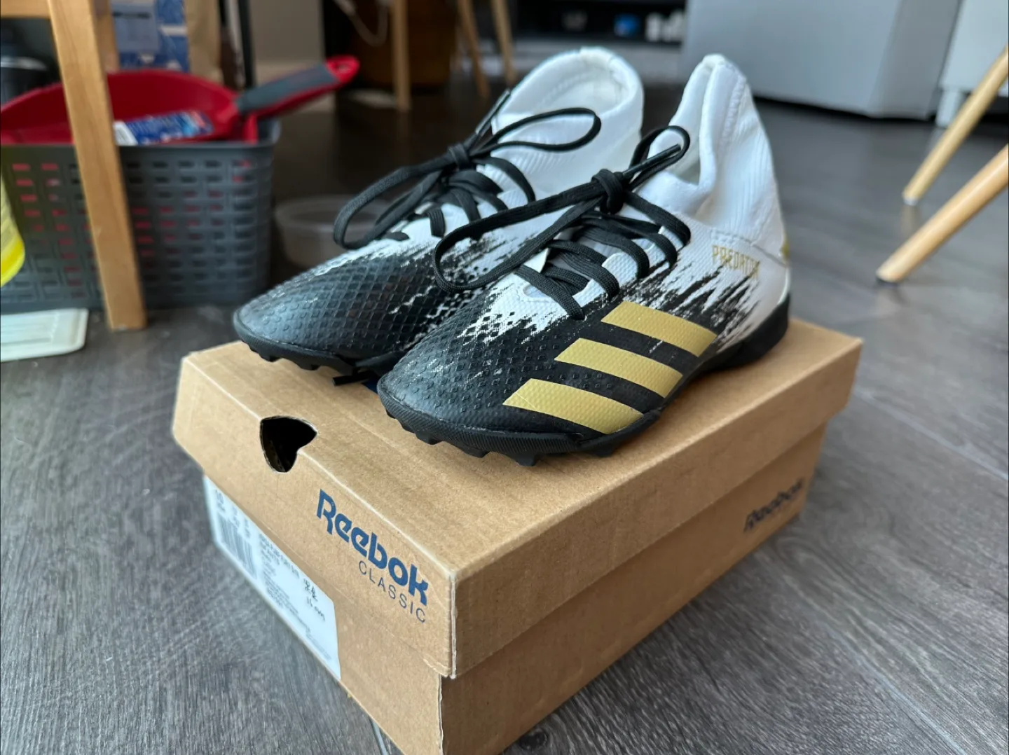 Adidas Predator Soccer Cleats with Box Size: 12k thumbnail