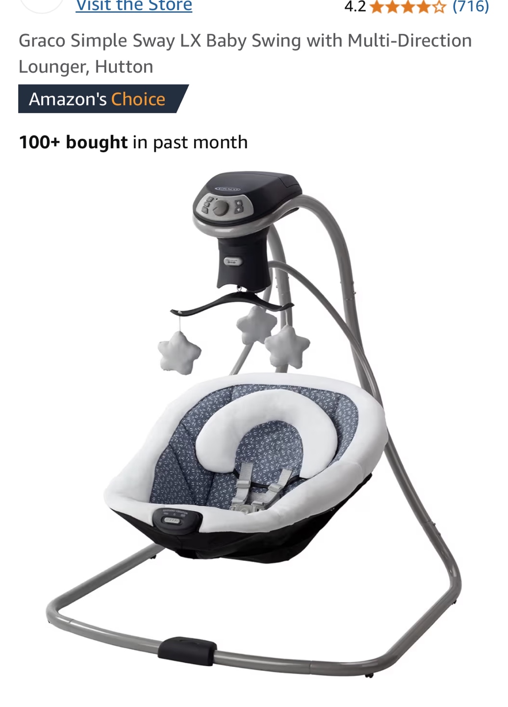 Graco Baby Swing - photo 3
