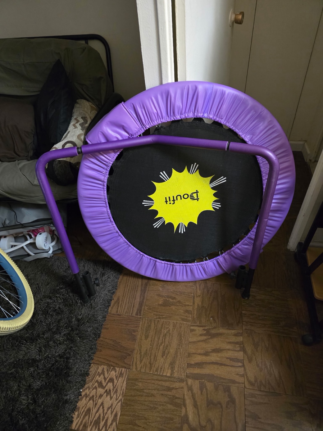Purple Mini Trampoline