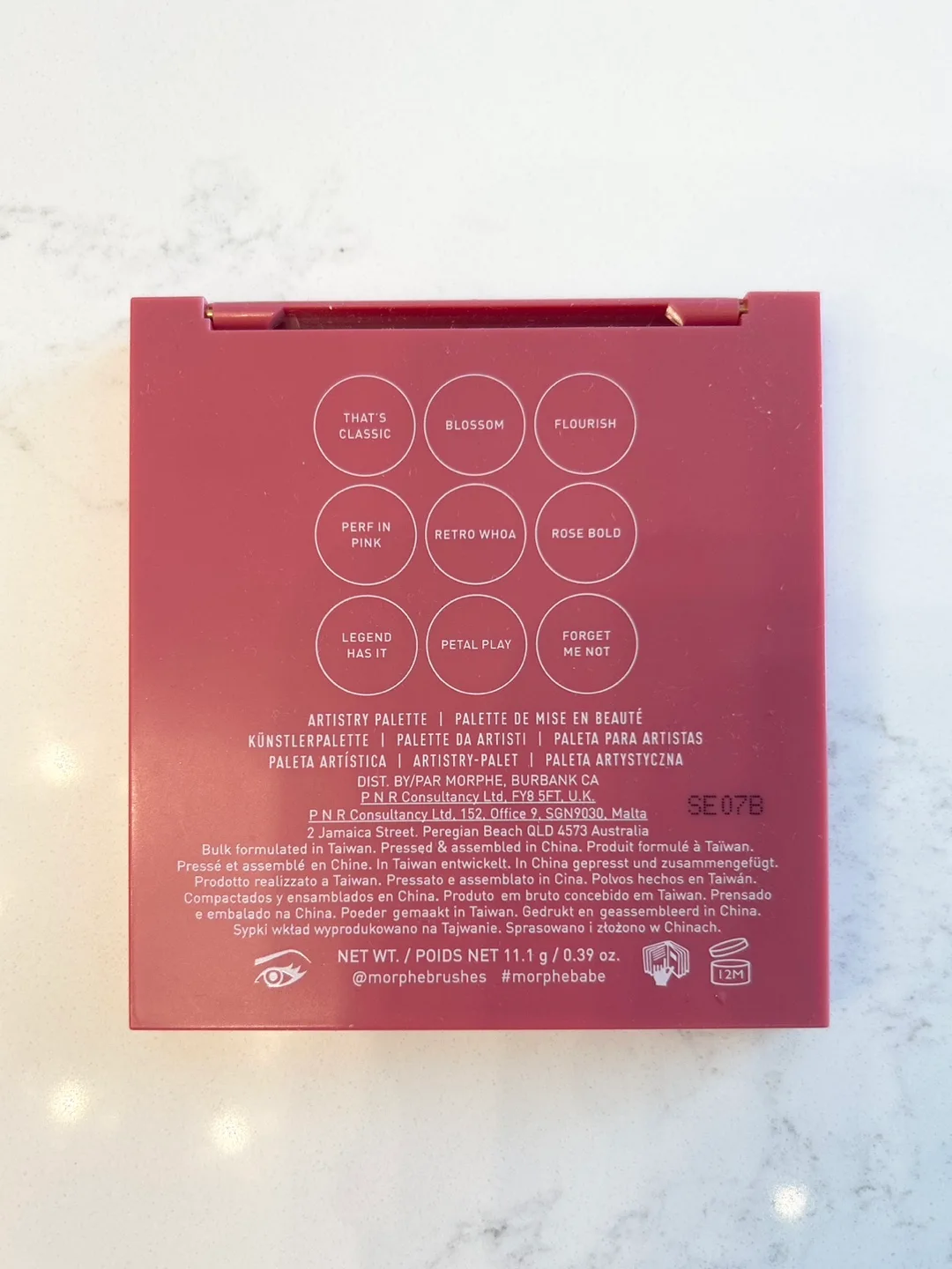 Morphe 9V Vintage Rose Artistry Palette image indicator(5)