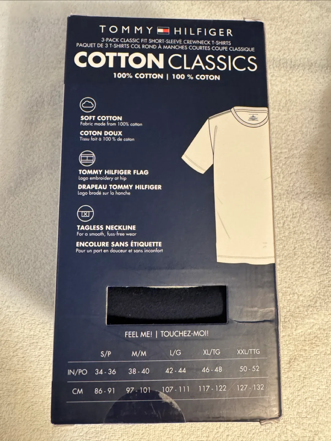 Tommy Hilfiger 3-Pack Classic Fit T-Shirts - L/G image indicator(2)