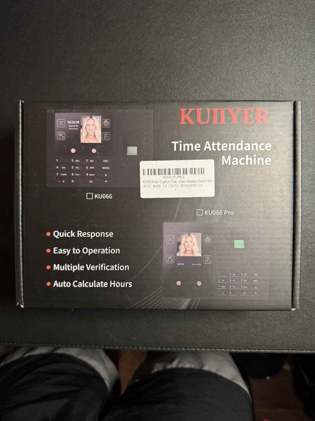KUIYIER Time Attendance Machine image indicator(2)