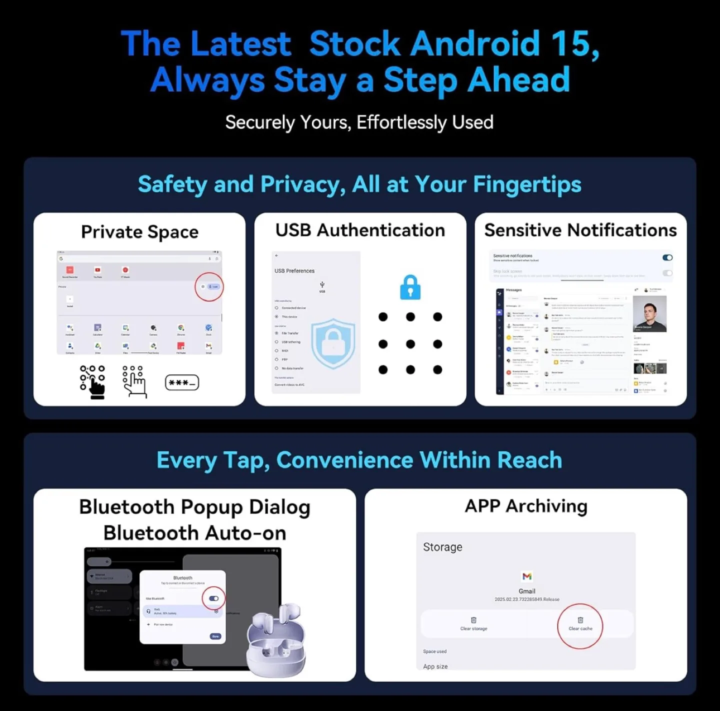 TABWEE Android Tablet 11 Inch, Includes Keyboard, Mouse, Stylus image indicator(9)